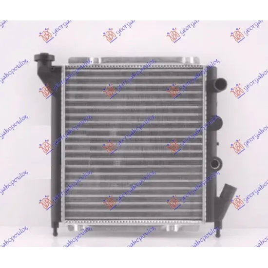 RADIATOR BENZINĂ -A/C (36x39,3x2,2) (VALEO CLASSIC)