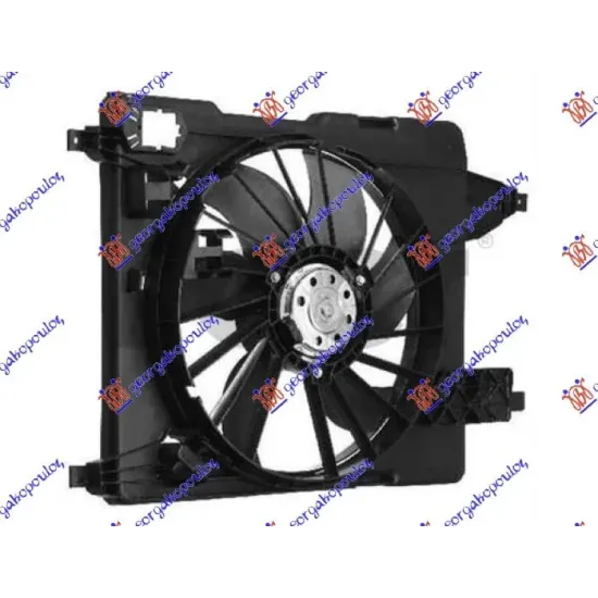 ANSAMBLU VENTILATOR RĂCIRE BENZINĂ-DIESEL (CU 5 SUPORTURI)