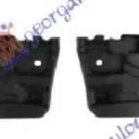 SUPORT LATERAL BARĂ PROTECȚIE FAȚĂ PLASTIC (SET)