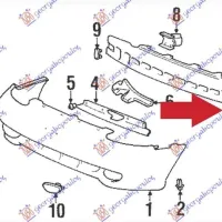 AMORTIZOR PENTRU BARA PROTECȚIE FAȚĂ 97-98