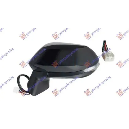 OGLINDĂ EXTERIOARĂ ELECTRICĂ ÎNCĂLZITĂ PLIABILĂ GRUNDUITĂ (CU LAMPĂ LATERALĂ) (STICLĂ CONVEXĂ) OGLINDĂ EXTERIOARĂ ELECTRICĂ ÎNCĂLZITĂ PLIABILĂ GRUNDUITĂ (CU LAMPĂ LATERALĂ) (STICLĂ CONVEXĂ)