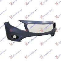 FRONT BUMPER PRIMED WITH FRONT LIGHTS HOLES (WITH PDC & CAMERA)