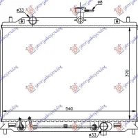 RADIATOR 1.5 CRDi +/- AC (37x54)