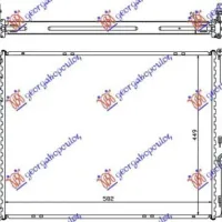 RADIATOR BENZINĂ-DIESEL MANUAL-AUTO (580x450x32) (MECANIC)