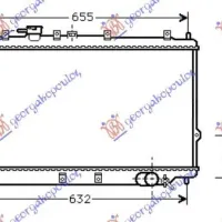 BENZINĂ RADIATOR (34,5x70)