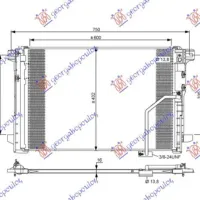 CONDENSOR BENZ-DSL (61x42x1,6)