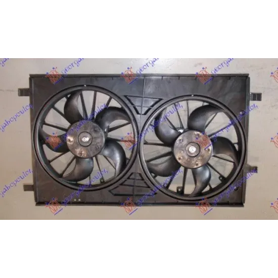 ANSAMBLU VENTILATOR RĂCIRE BENZINĂ-DIESEL DUBLU