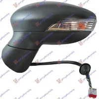 OGLINDĂ ELECTRICĂ ÎNCĂLZITĂ UȘĂ GRUNDUITĂ CU LAMPĂ (CALITATE A) (STICLĂ ASFERICĂ)