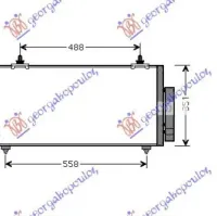 CONDENSOR 1,8 cc 16V (62,5x35)