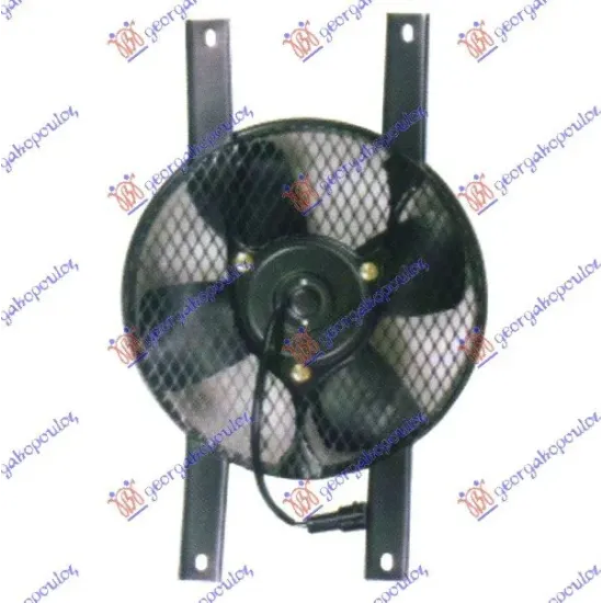 VENTILATOR RADIATOR A/C COMPLET 28cm BENZ-DIESEL