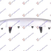 ORNAMENT - BANDOU PENTRU BARA PROTECȚIE SPATE MIJLOC ARGINTIU