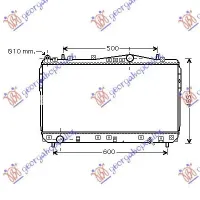 RADIATOR 1,4-1,6-1,8i 16V-2,0TDCi(70x37)