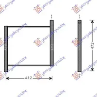 RADIATOR PENTRU TOATE MODELELELELE (38x35)