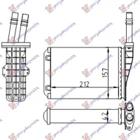 RADIATOR ÎNCĂLZIRE (M) (210x155x42) 97-