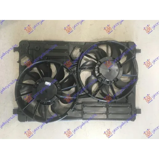 ANSAMBLU VENTILATOR RĂCIRE (DOUBLU) 1.5 EcoBoost BENZINĂ - 2.0 TDCi DIESEL (2+2 PIN)