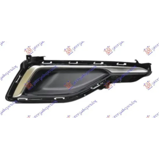 FRONT BUMPER GRILLE SIDE (WITHOUT FRONT LIGHTS HOLE & CHROME)