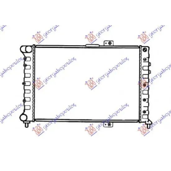 RADIATOR (65,8x41,5)CU A/C