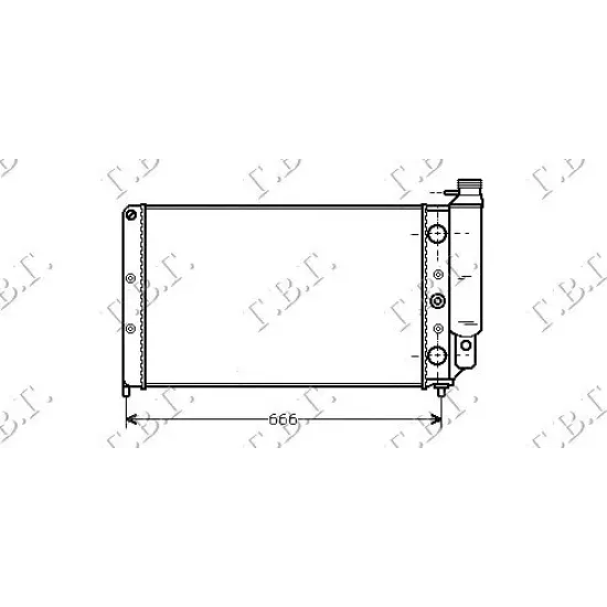 RADIATOR (62x36) 810938