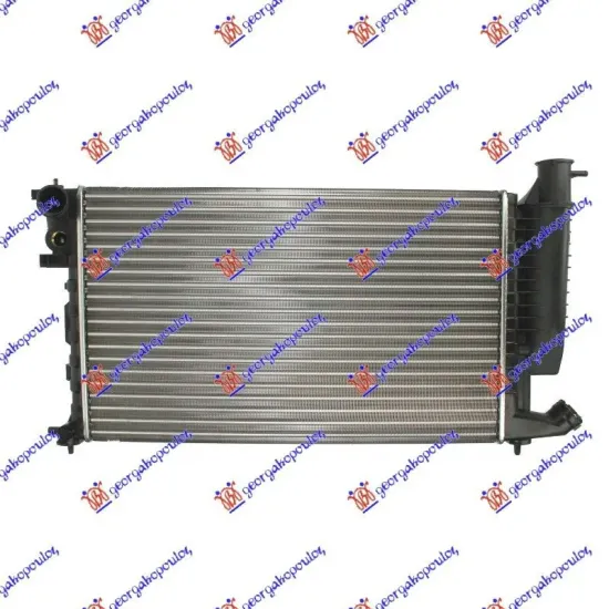RADIATOR 1,4-1,6-1,8 & VTS +A/C (61x38) (CU CONEXIUNE RAPIDĂ) (MAHLE BEHR) RADIATOR 1,4-1,6-1,8 & VTS +A/C (61x38) (CU CONEXIUNE RAPIDĂ) (MAHLE BEHR)