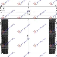 CONDENSOR 2.2 CRD (54x35x1.6)