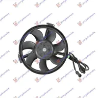 VENTILATOR RADIATOR (MOTOR+VENTILATOR+BACĂ) (280mm) (PLUG ROUND)