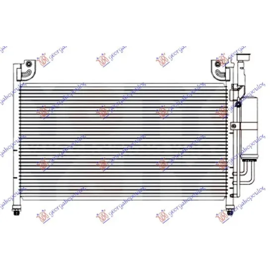 CONDENSOR BENZINĂ-DIESEL (575x335x16)