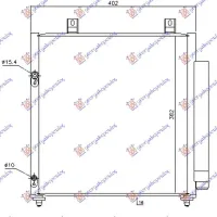 CONDENSOR TOATE MODELELELE (365x380x16)