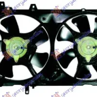 ANSAMBLU VENTILATOR RADIATOR DUBLU FĂRĂ BENZINĂ TURBO