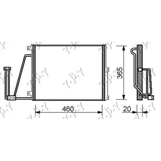 CONDENSOR 2.0TDi (48x36,8x2,2)