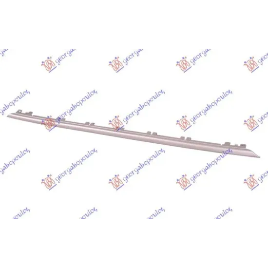 ORNAMENT - BANDOU BARA PROTECȚIE FAȚĂ ARGINTIU INFERIOR