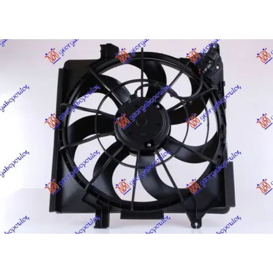 ANSAMBLU VENTILATOR RĂCIRE (SINGUR) 2.0CRDI DIESEL (461mm) (3 pini)