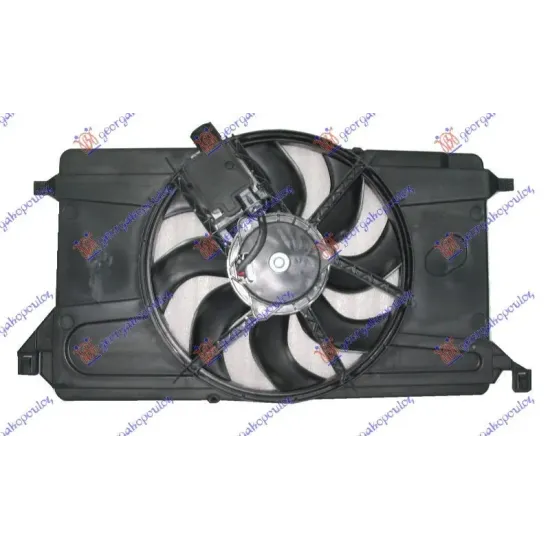 ANSAMBLU VENTILATOR RĂCIRE 1,4-1,6 BENZINĂ +A/C