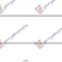 RADIATOR INTERCOOLER 1.9 dCi DIESEL (540x175x40)