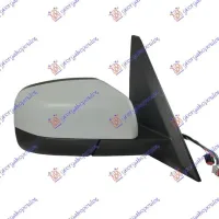 DOOR MIRROR ELECTRIC HEATED FOLDABLE PRIMED WITH MEMORY .&FRONT LAMP 09- (A QUALITY) (CONVEX GLASS)