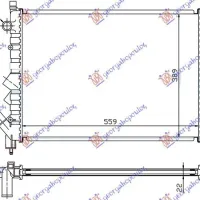 RADIATOR ,8-2,0-A/C (56x41,4)