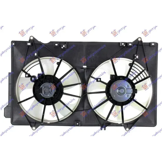 ANSAMBLU VENTILATOR RĂCIRE 2.0 BENZINĂ (335/335mm) (2+2PIN)