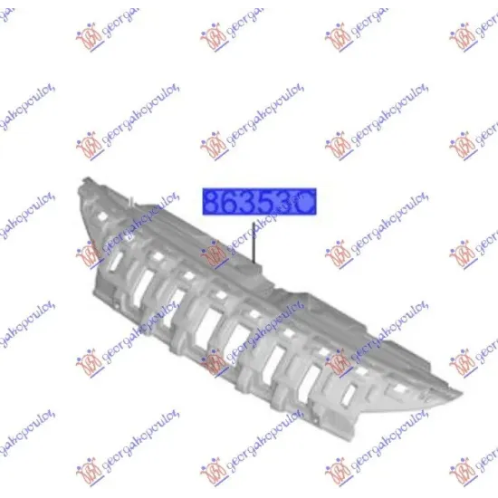 CAPAC PLASTIC SUPERIOR PANOU FRONTAL (O)