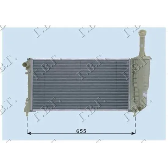 RADIATOR 1,4CC 16V+/-A/C(58x30,8) RADIATOR 1,4CC 16V+/-A/C(58x30,8)