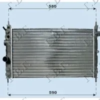 RADIATOR 1.4CC (52,5x32)