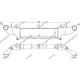 RADIATOR INTERCOOLER 2,0i-16V COM.-2,2CDi-2,5TDi43x11