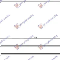 CONDENSOR 1.8 HIBRID BENZINĂ (675x375x12)