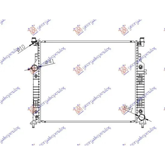 RADIATOR (ALL MOD)M/A +/-A/C (63.5Χ53)