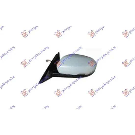 DOOR MIRROR ELECTRIC HEATED FOLDABLE WITH MEMORY PRIMED (WITH SIDE LAMP & FRONT LAMP & SENSOR & BLIS) (CONVEX GLASS)