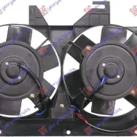 VENTILATOR A/C (DUBLU) COMPLET BENZINĂ -DIESEL