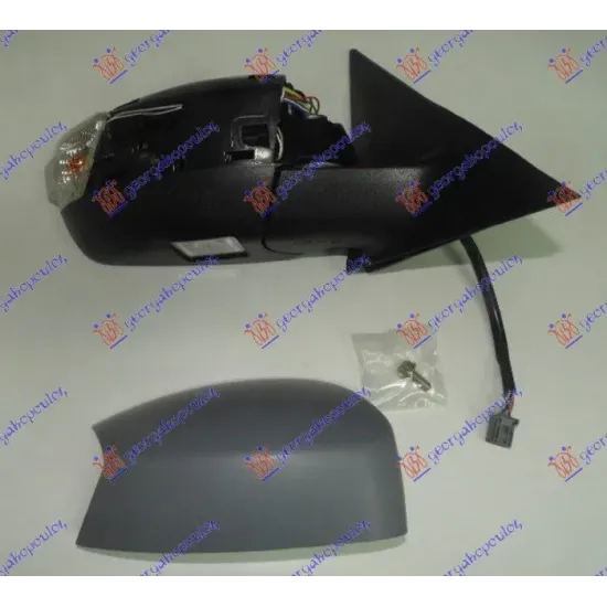 DOOR MIRROR ELECTRIC HEATED FOLDABLE (WITH SIDE LAMP : FRONT LIGHTS .) (7PIN)