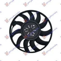 VENTILATOR RĂCIRE (MOTOR+CARCASĂ) 4.0 TFSI-6.3 FSI BENZINĂ - 3.0-4.2 TDI DIESEL (380 mm) (400 W) (stâng)