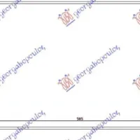 RADIATOR BENZINĂ -DIESEL (58x40)
