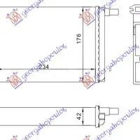 RADIATOR ÎNCĂLZIRE (M) +/-ΑC (235x176)