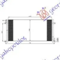 CONDENSOR DIESEL (70x31x18) -03