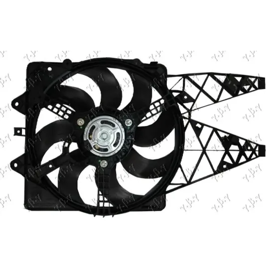 ANSAMBLU VENTILATOR RĂCIRE 1.3DM-JET/1.4 ABARTH (FIȘĂ ALUNGITĂ)